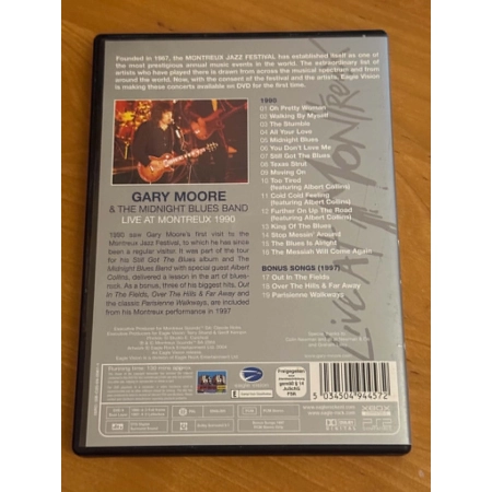 GARY MOORE - LIVE AT MONTREUX 1990 NA DVD